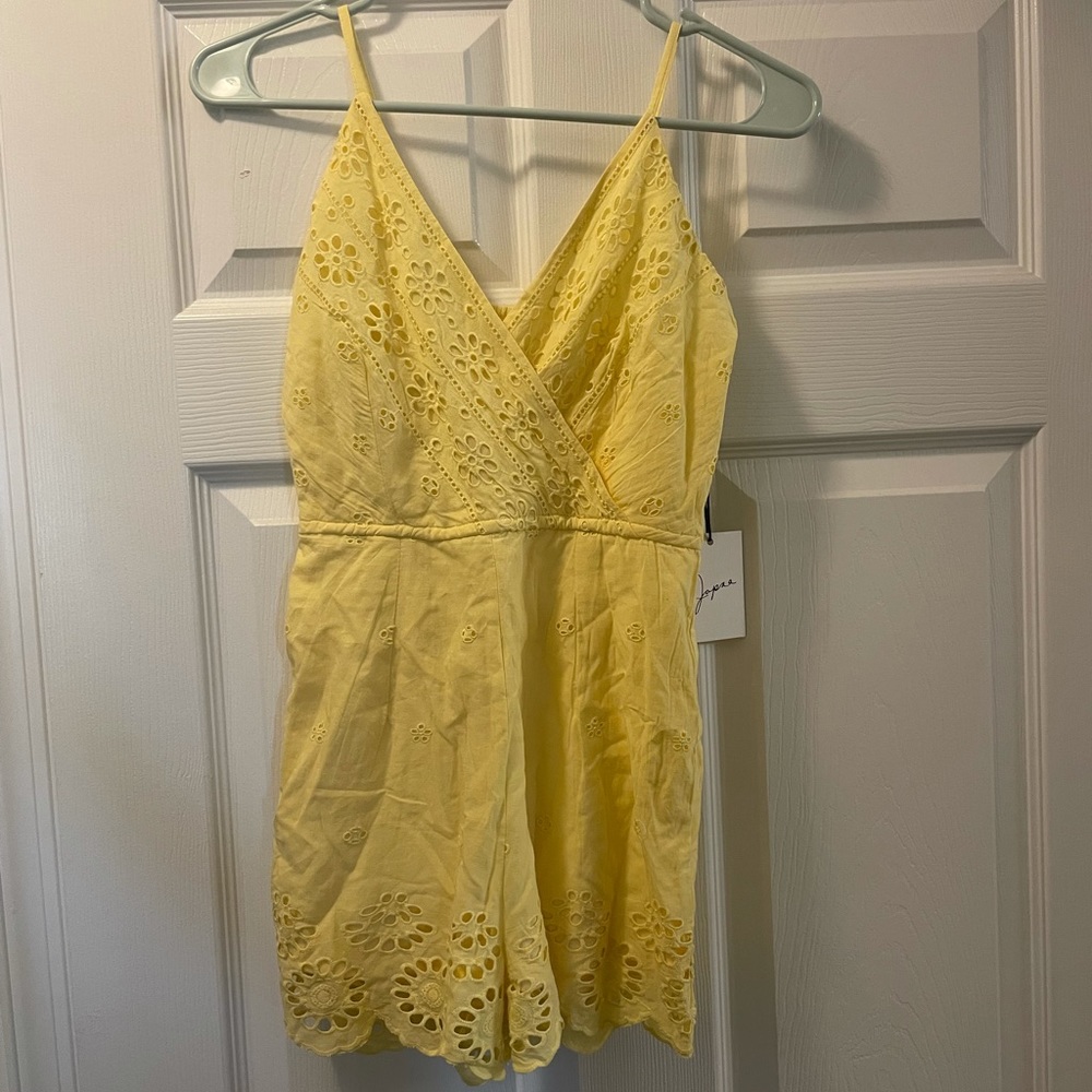 Beautiful yellow romper